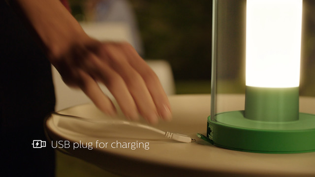 Philips Abelia LED Portable Lantern USB charging