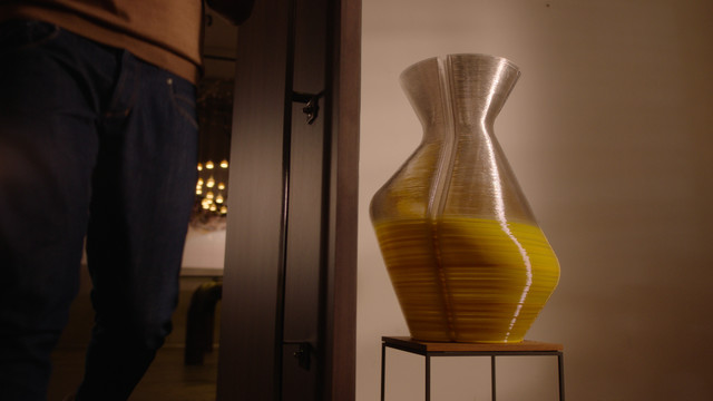 Twisted Frits Jurgens Flowmotion vase