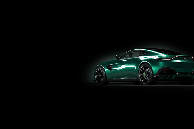 Automotive 3D CGI render van Aston Martin