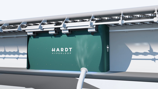 Hardt Hyperloop 3D visualisatie en animatie 06