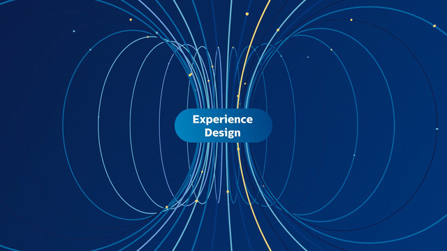 Philips Experience Design Guide Motion Graphics Circles in 3 D space