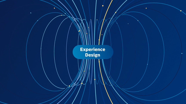 Philips Experience Design Guide Motion Graphics Circles in 3 D space