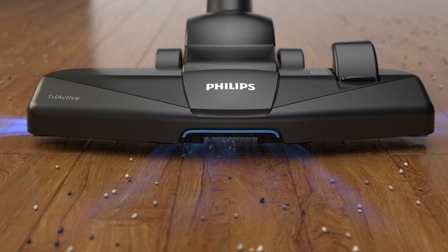 Philips PowerPro Active 3D Animatie Vacuum wooden