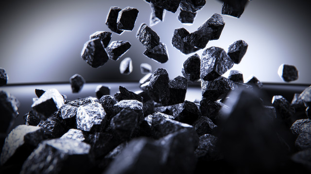 Methane Pyrolysis Technology 3D animation Carbon Impression