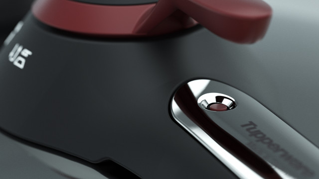 Tupperware CS Pressure Cooker Close up